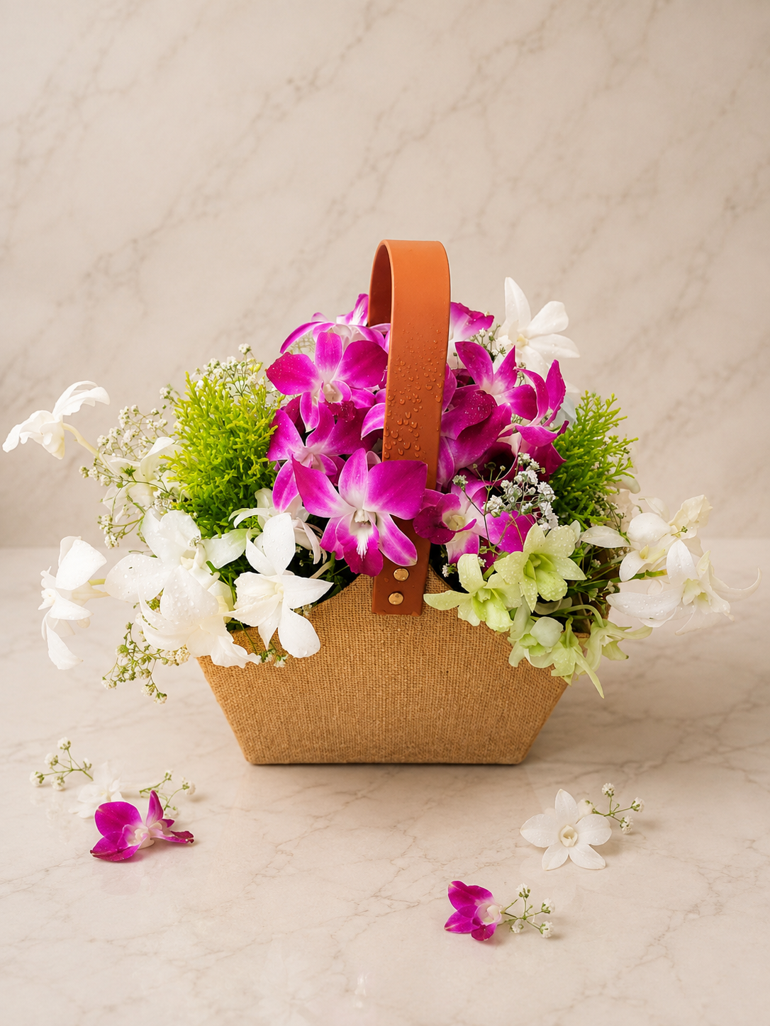 Tropical Bloom Basket