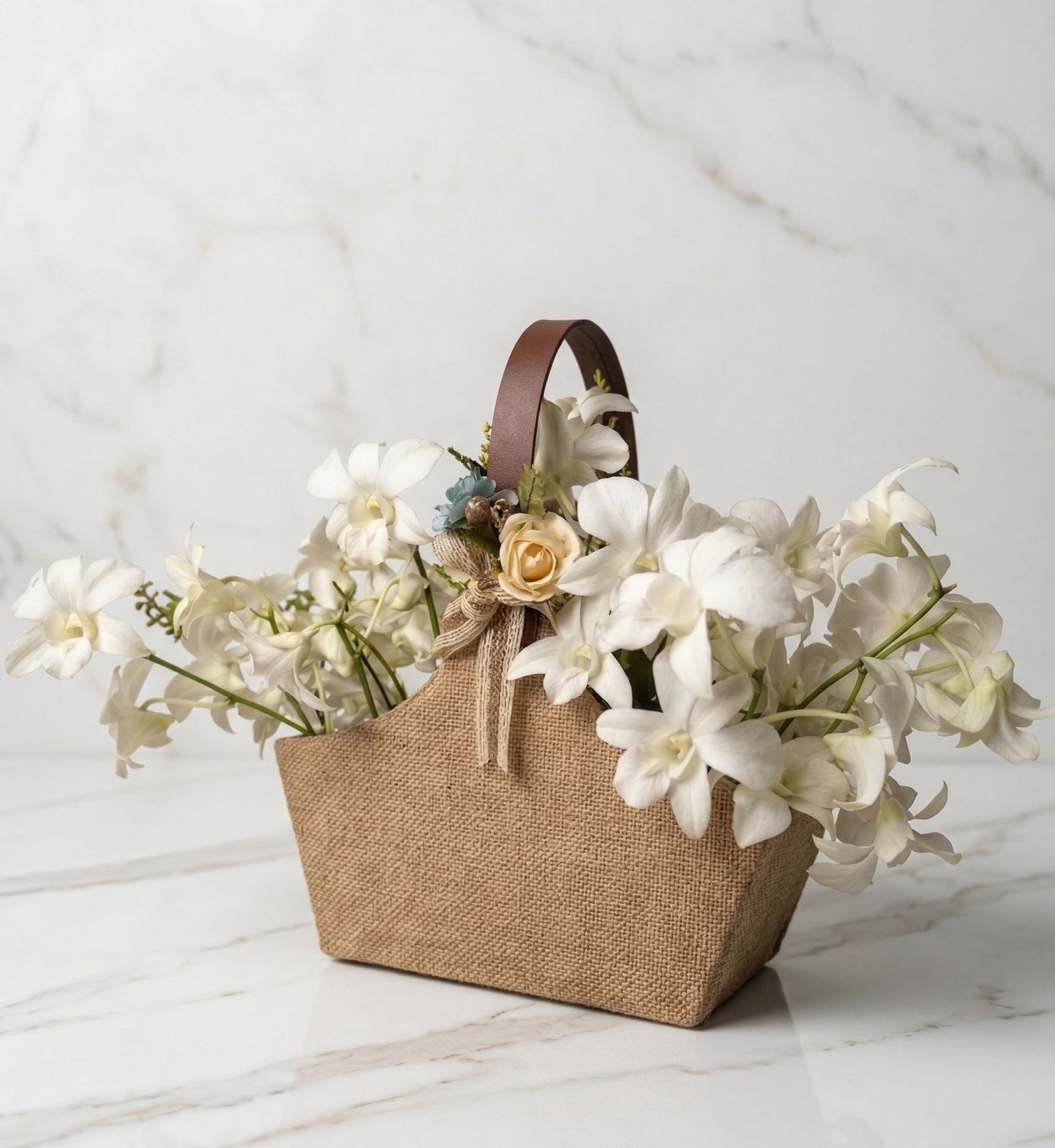 The Rustic Orchid Basket