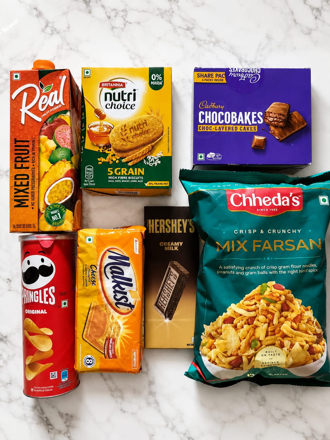 Items inside The Indulgence Hamper